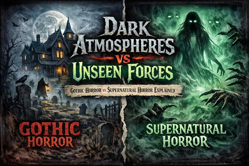 Gothic Horror vs Supernatural Horror